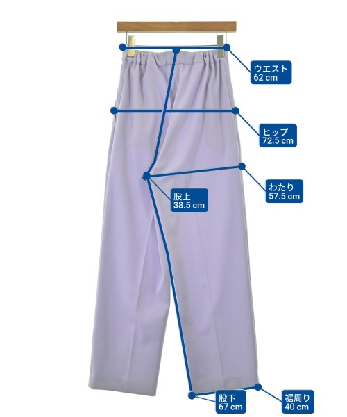 6(ROKU)（ロク）その他 紫 サイズ:36(S位) レディース/2200673976079