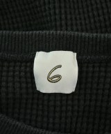 6(ROKU)（ロク）Tシャツ・カットソー 黒 サイズ:F レディース/2200674224032