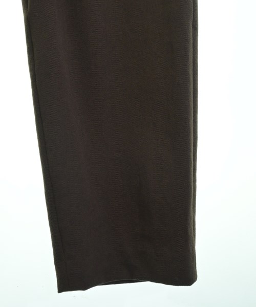 6(ROKU)（ロク）スラックス 茶 サイズ:36(S位) レディース/2200674923102