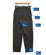 6(ROKU)（ロク）スラックス 茶 サイズ:36(S位) レディース/2200674923102