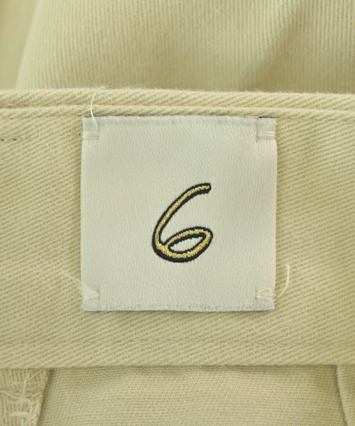 6(ROKU)（ロク）その他 ベージュ サイズ:32(XS位) レディース/2200667843042