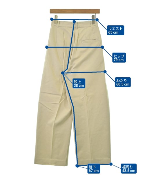 6(ROKU)（ロク）その他 ベージュ サイズ:32(XS位) レディース/2200667843042