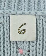 6(ROKU)（ロク）ベスト 青 サイズ:F レディース/2200675222013