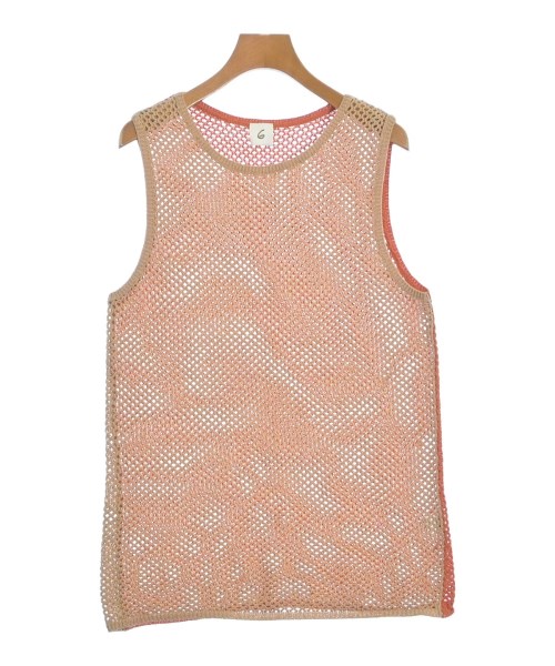 6(ROKU)(ロク)ベスト ベージュ サイズ:F/2200675842013