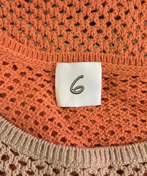 6(ROKU)（ロク）ベスト ベージュ サイズ:F レディース/2200675842013