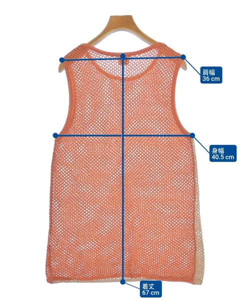 6(ROKU)（ロク）ベスト ベージュ サイズ:F レディース/2200675842013