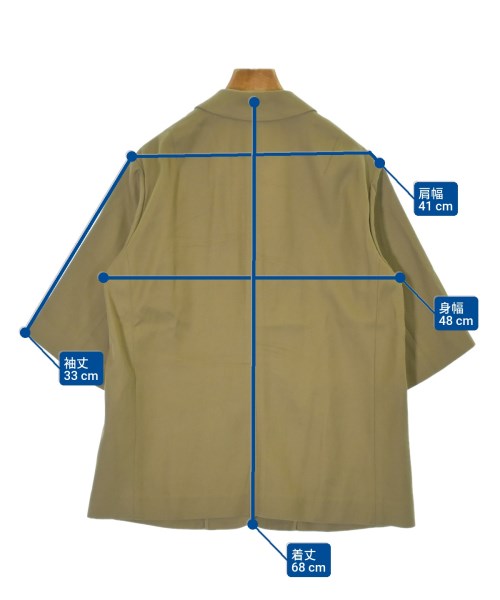 6(ROKU)（ロク）テーラードジャケット カーキ サイズ:36(S位) レディース/2200669872026