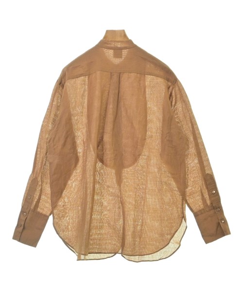 6(ROKU)（ロク）ブラウス 茶 サイズ:36(S位) レディース/2200669872064