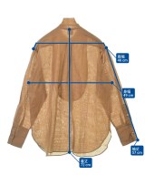 6(ROKU)（ロク）ブラウス 茶 サイズ:36(S位) レディース/2200669872064