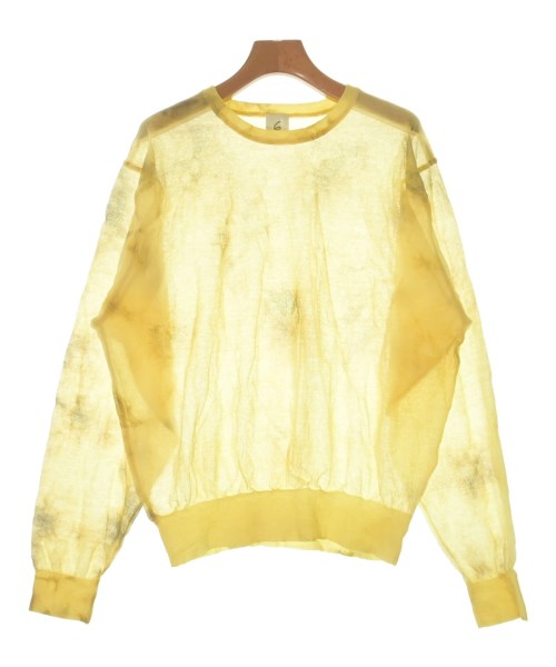 6(ROKU)(ロク)ニット・セーター 黄 サイズ:F/2200677262086