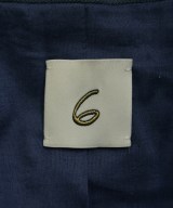 6(ROKU)（ロク）カジュアルジャケット 青 サイズ:36(S位) レディース/2200677389011