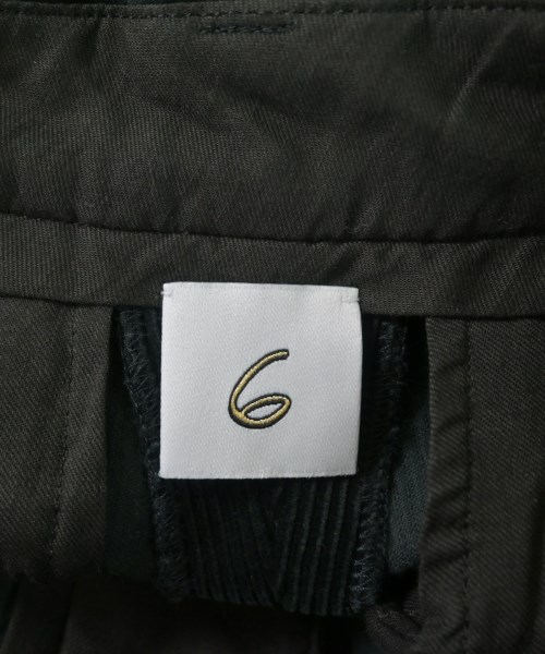 6(ROKU)（ロク）その他 緑 サイズ:36(S位) レディース/2200677422015