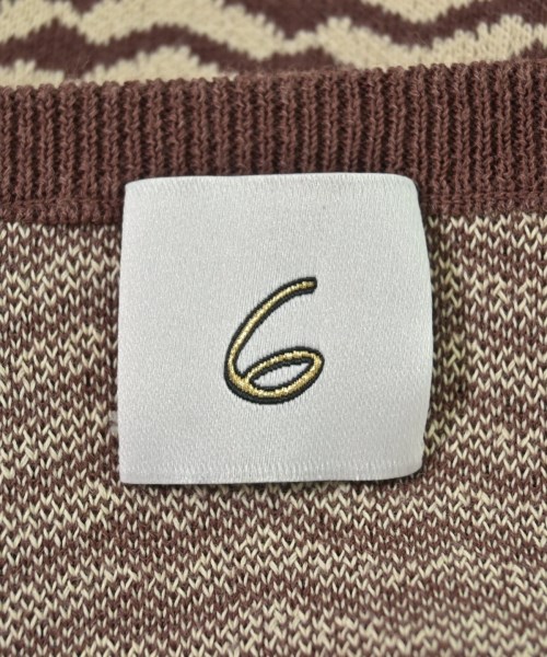 6(ROKU)（ロク）ベスト 茶 サイズ:-(M位) レディース/2200677441047