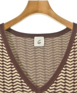 6(ROKU)（ロク）ベスト 茶 サイズ:-(M位) レディース/2200677441047