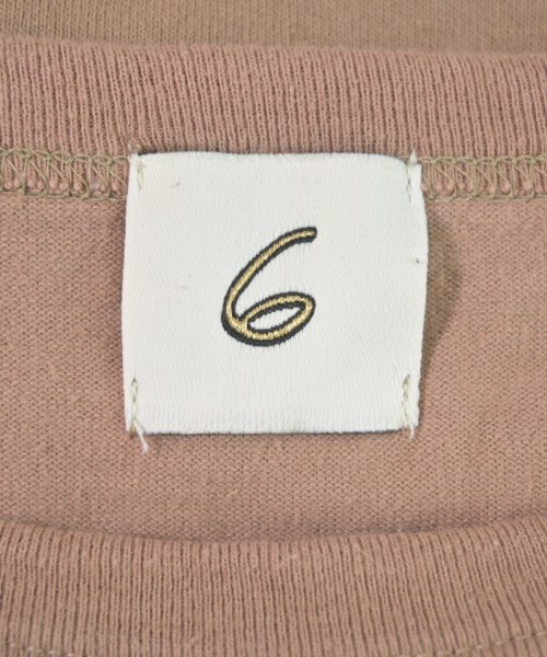 6(ROKU)（ロク）Tシャツ・カットソー 茶 サイズ:F レディース/2200677441061