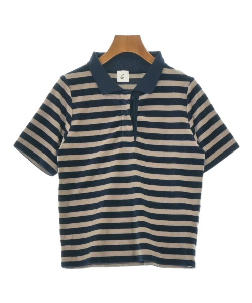 6(ROKU)(ロク)ポロシャツ 紺 サイズ:-(M位)/2200678055076