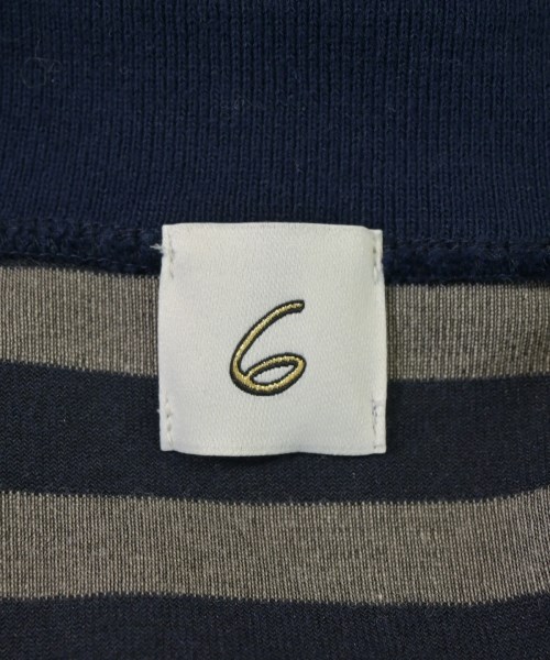 6(ROKU)（ロク）ポロシャツ 紺 サイズ:-(M位) レディース/2200678055076