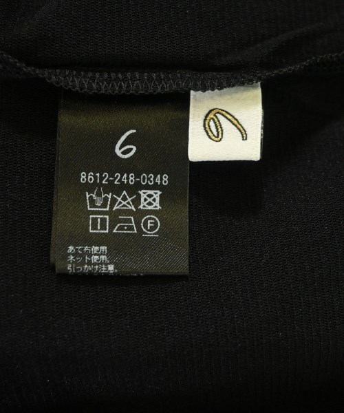 6(ROKU)（ロク）Tシャツ・カットソー 黒 サイズ:-(S位) レディース/2200676867183
