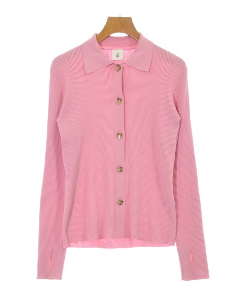 6(ROKU)(ロク)カーディガン ピンク サイズ:-(XS位)/2200678356012