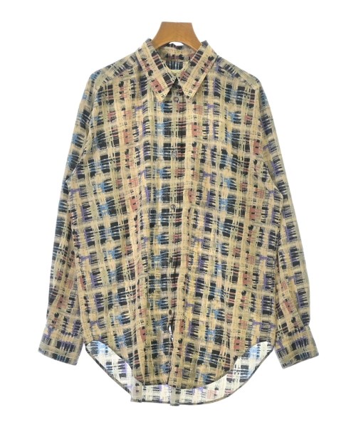 6(ROKU)(ロク)カジュアルシャツ ベージュ サイズ:36(S位)/2200678403020