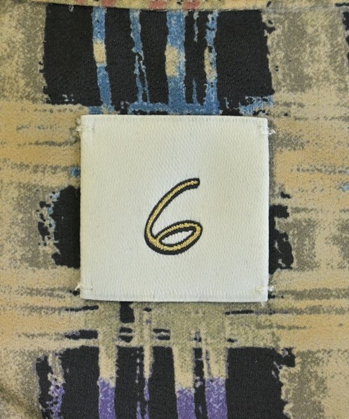 6(ROKU)（ロク）カジュアルシャツ ベージュ サイズ:36(S位) レディース/2200678403020