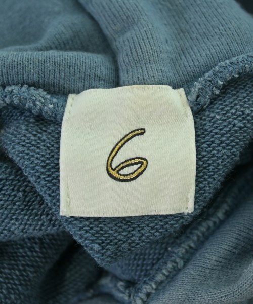 6(ROKU)（ロク）スウェット 青 サイズ:F レディース/2200678403037