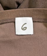 6(ROKU)（ロク）Tシャツ・カットソー 茶 サイズ:F レディース/2200678403044