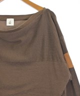 6(ROKU)（ロク）Tシャツ・カットソー 茶 サイズ:F レディース/2200678403044