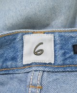 6(ROKU)（ロク）デニムパンツ 青 サイズ:28(M位) レディース/2200678403075