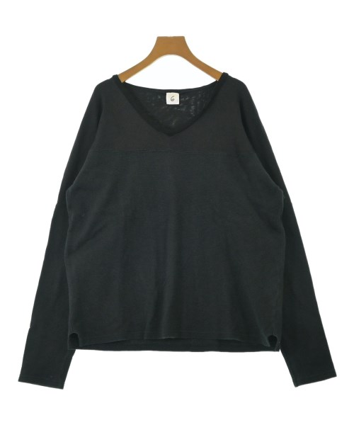 6(ROKU)(ロク)Tシャツ・カットソー 黒 サイズ:F/2200673961020