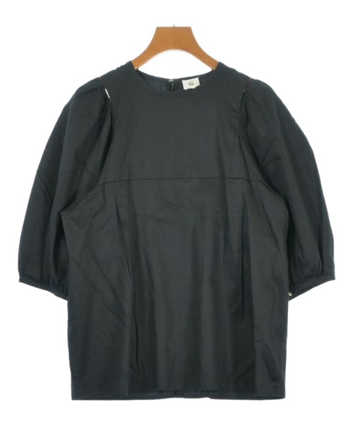 6(ROKU)(ロク)カジュアルシャツ 黒 サイズ:36(S位)/2200675348058