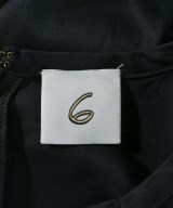 6(ROKU)（ロク）カジュアルシャツ 黒 サイズ:36(S位) レディース/2200675348058