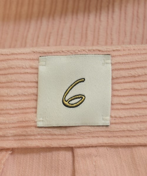 6(ROKU)（ロク）その他 ピンク サイズ:36(S位) レディース/2200675348096