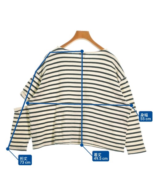 6(ROKU)（ロク）Tシャツ・カットソー 白 サイズ:36(S位) レディース/2200679220060