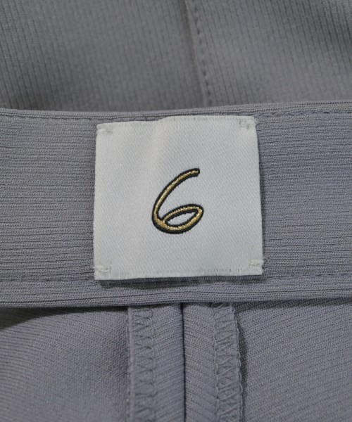 6(ROKU)（ロク）スラックス 紫 サイズ:36(S位) レディース/2200679204053