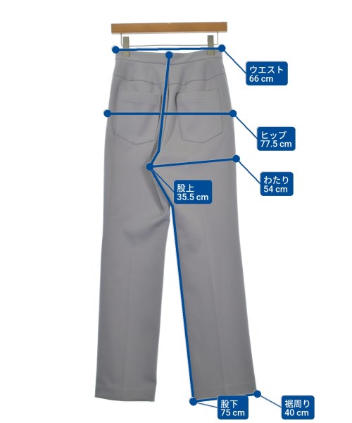 6(ROKU)（ロク）スラックス 紫 サイズ:36(S位) レディース/2200679204053