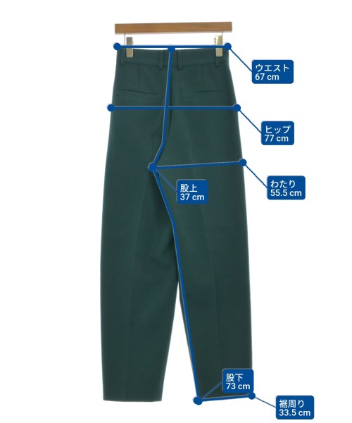 6(ROKU)（ロク）その他 緑 サイズ:34(XS位) レディース/2200674051034