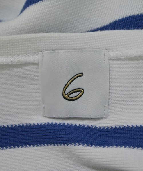 6(ROKU)（ロク）ニット・セーター 白 サイズ:F レディース/2200674625044