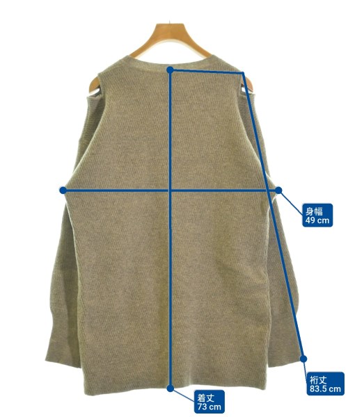 6(ROKU)（ロク）ニット・セーター グレー サイズ:F レディース/2200675986038