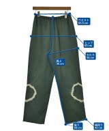 6(ROKU)（ロク）スラックス 緑 サイズ:38(M位) レディース/2200680195012