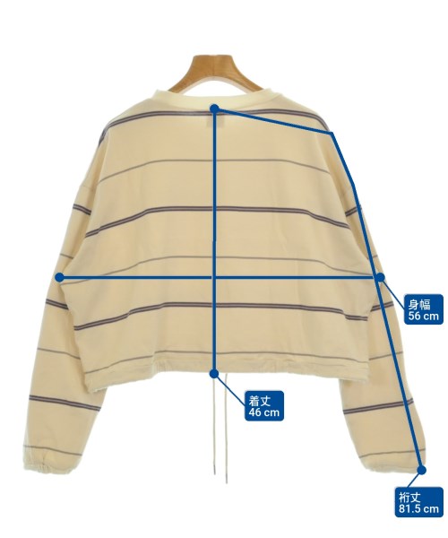 6(ROKU)（ロク）Tシャツ・カットソー ベージュ サイズ:-(M位) レディース/2200680230058
