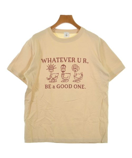 6(ROKU)(ロク)Tシャツ・カットソー ベージュ サイズ:M/2200677048031