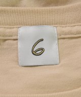 6(ROKU)（ロク）Tシャツ・カットソー ベージュ サイズ:M レディース/2200677048031
