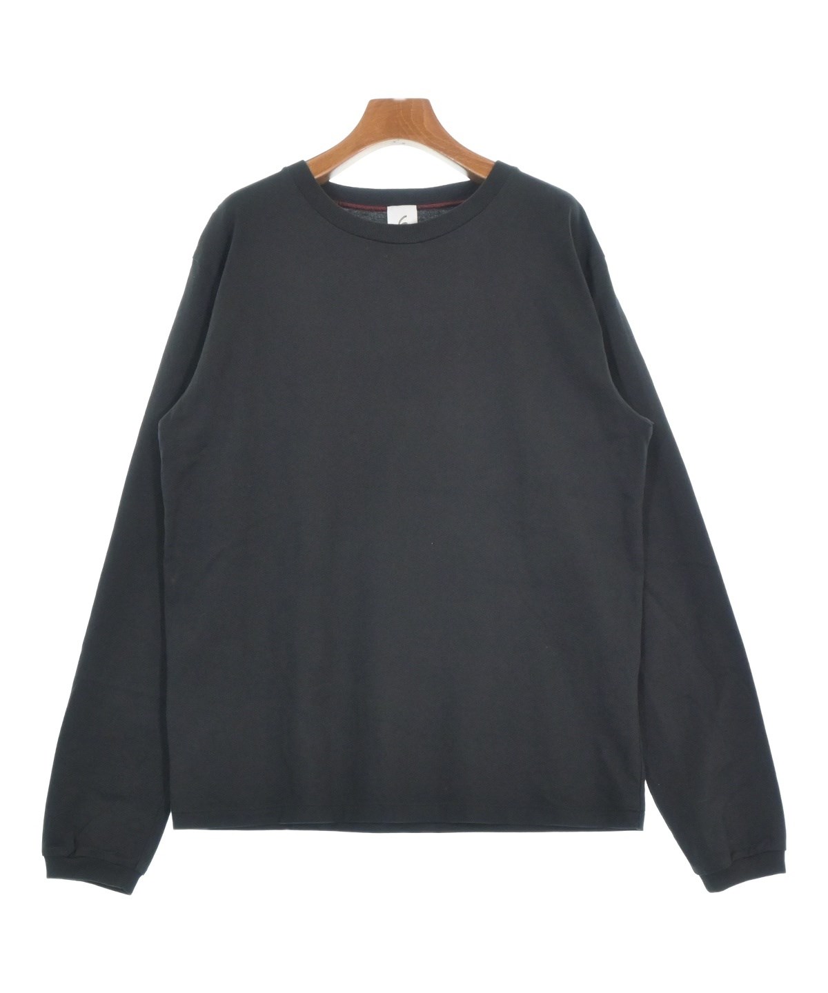 roku ロク　ロンT 6(ROKU)（ロク）Tシャツ・カットソー 黒 サイズ:38(M位) レディース
