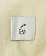 6(ROKU)（ロク）スラックス 白 サイズ:38(M位) レディース/2200695498054