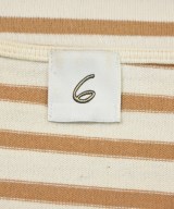 6(ROKU)（ロク）Tシャツ・カットソー 黄 サイズ:M レディース/2200692379066