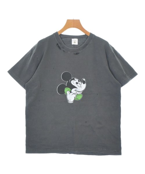 6(ROKU)(ロク)Tシャツ・カットソー グレー サイズ:S/2200695511180