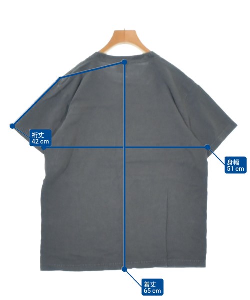 6(ROKU)（ロク）Tシャツ・カットソー グレー サイズ:S レディース/2200695511180