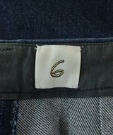 6(ROKU)（ロク）デニムパンツ 紺 サイズ:36(S位) レディース/2200690417104