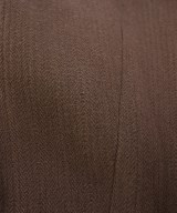 6(ROKU)（ロク）ノーカラージャケット 茶 サイズ:38(M位) レディース/2200681841130